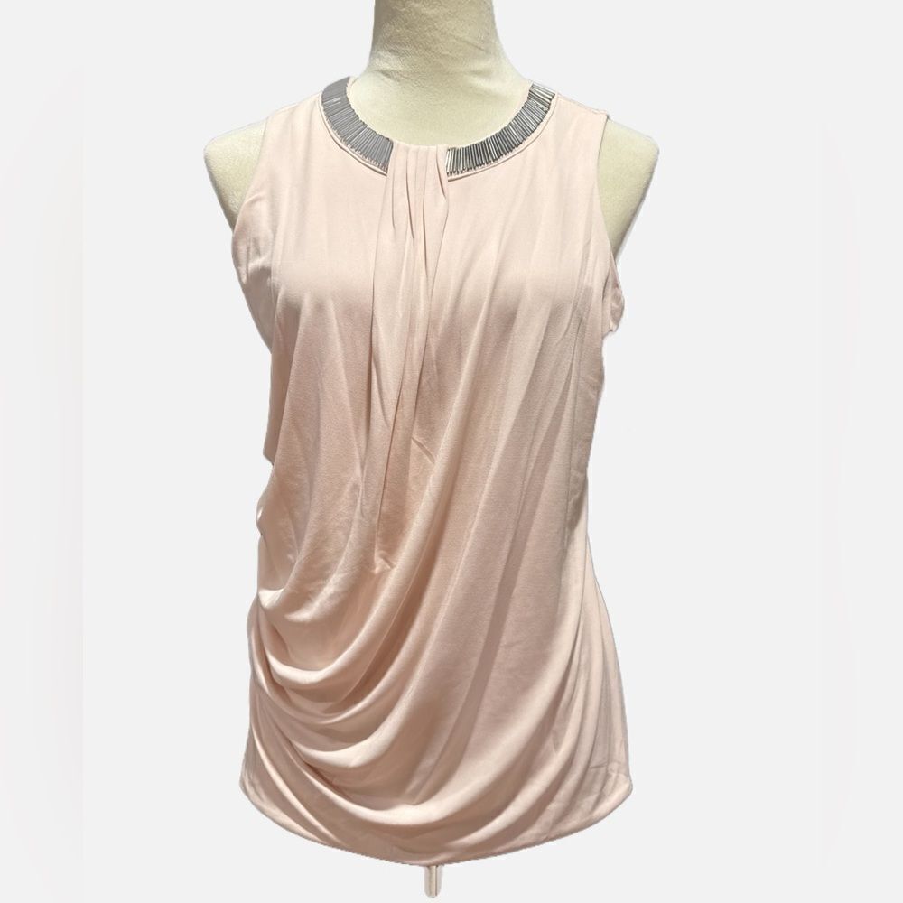 Alfani Pink Sleeveless Top